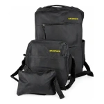 Mochila 3 en 1 urbana porta notebook negra