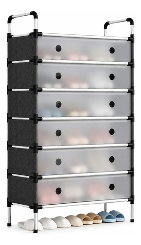 Organizador de zapatillas de 6 niveles zapatero Wfb6207 - Imagen 3