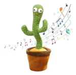 Pack X10 Cactus Bailarín Muñeco Canta Repite Voz Infantil - Imagen 2