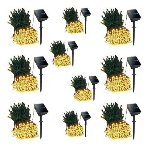 Pack_X10_Guirnalda_Cadena_Led_Exterior_10_Mts_Calida_Solar_D_854800-MLA73451664276_122023-O.jpg Pack X10 Guirnalda Cadena Led Exterior 10 Mts Cálida Solar - Imagen 1