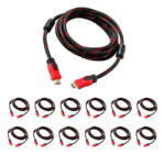 Pack X12 Cable Hdtv Macho Macho Full 1080p 1.5 Mts Consola