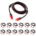 Pack X12 Cable Hdtv Macho Macho Full 1080p 1.5 Mts Consola