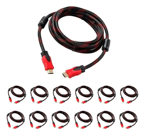 Pack_X12_Cable_Hdtv_Macho_Macho_Full_1080p_1.5_Mts_Consola_D_913426-MLA111926438860_062026-O.jpg Pack X12 Cable Hdtv Macho Macho Full 1080p 1.5 Mts Consola - Imagen 1