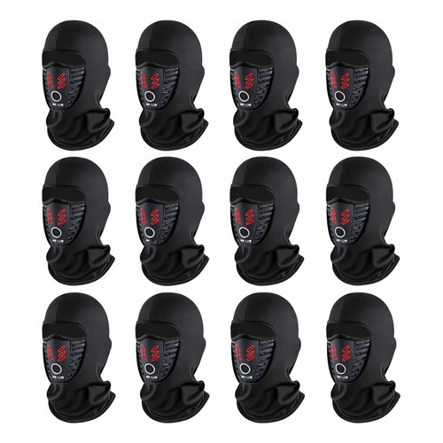 Pack X12 Mascara Balaclava Moto Termica Pasamontaña Saa09