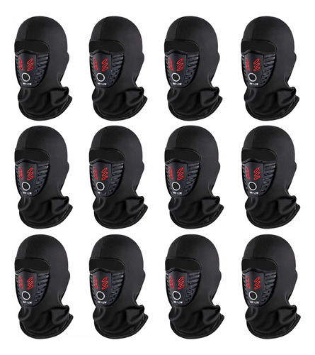 Pack X12 Mascara Balaclava Moto Termica Pasamontaña Saa09 - Imagen 1