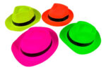 Pack X12 Sombrero Gorro Fluor Cotillon Carioca Fiesta Sha01 - Imagen 5