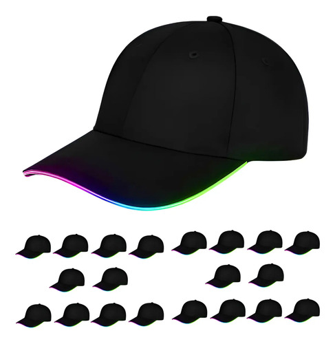 Pack_X20_Gorra_Led_Luminosa_Con_Visera_Neon_Cotillon_Y771_D_769866-MLA99612491089_112025-O.jpg Pack X20 Gorra Led Luminosa Con Visera Neón Cotillón Y771 - Imagen 1