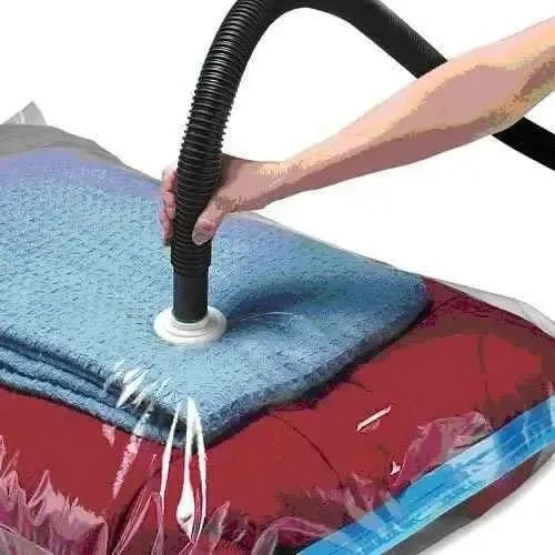 Pack X5 Bolsas Al Vacio Organizadoras De Ropa 50x60cm - Imagen 2