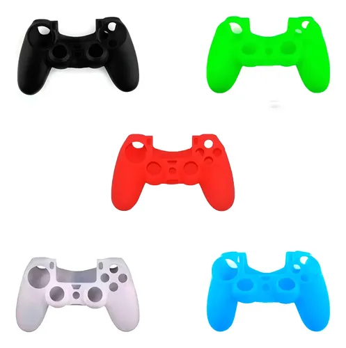 Pack X5 Fundas Joystick Ps4 Silicona Protectora Mando 90533 - Imagen 1