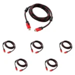Pack X6 Cable Hdtv Macho Macho Full 1080p 1.5 Mts Tv Consola