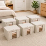 Pack X6 Cajas Organizadoras Ropa Toallones 50x40x30 Cm. 66l - Imagen 7