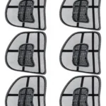 Pack X6 Respaldos Soportes Lumbares Ergonomicos Auto Silla