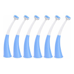 Pack X6 Vuvuzelas Argentina Cornetas Curvas Wcf-01