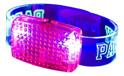 Pack X 12 Pulseras Led Audiorítmicas Cotillón Fiestas Evento - Imagen 5