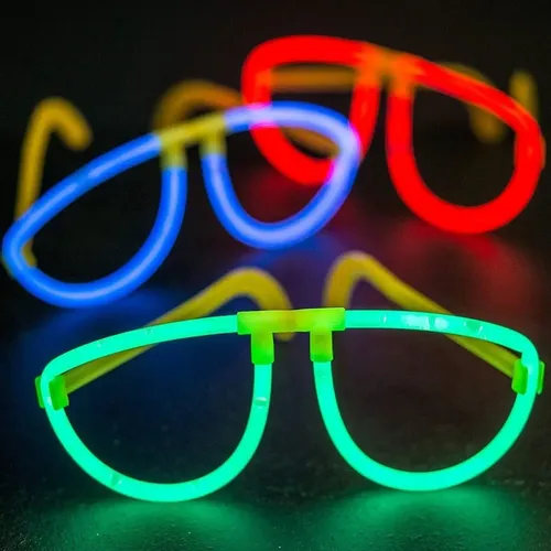 Pack X 20 Anteojo Glow Aviador Cotillon Luminoso Quimicos - Imagen 3
