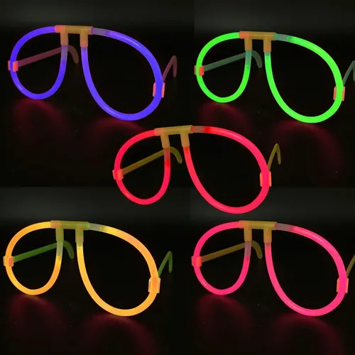 Pack X 20 Anteojo Glow Aviador Cotillon Luminoso Quimicos - Imagen 5