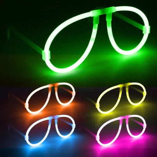 Pack X 20 Anteojo Glow Aviador Cotillon Luminoso Quimicos - Imagen 4