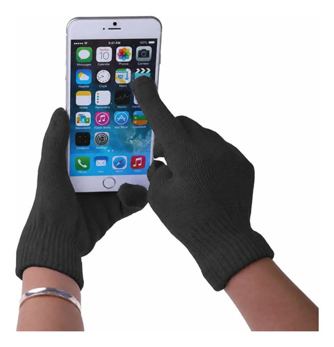 Pack X 24 Guantes Unisex Magicos Touch Screen Tactil Celular Surtidos Al Azar Único - Imagen 2