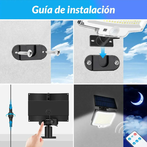 Panel Reflector Led Panel Solar Sensor Movimiento Lf-2501b - Imagen 8