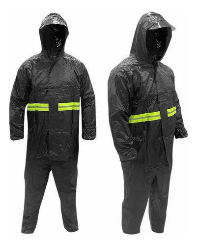 Piloto Rompe Viento De Lluvia Impermeable Con Capucha 90478 - Imagen 14