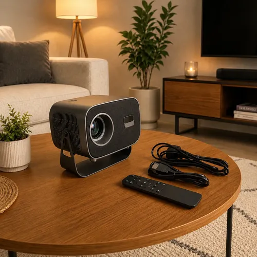 Proyector Led Full Hd 4k Bluetooth 7390 - Imagen 5