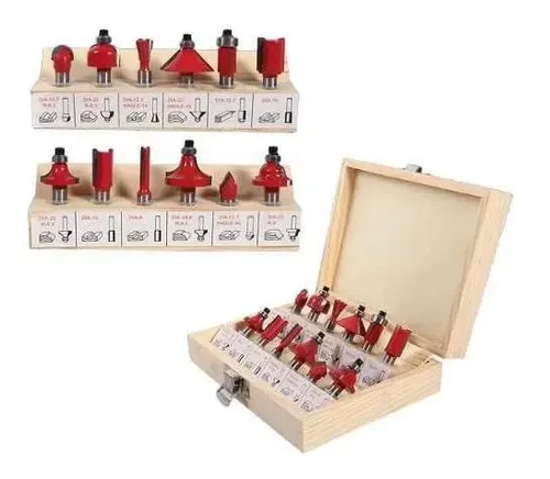 Set_Brocas_Fresasfresadoras_De_Madera_6.35mm_12_Piezas_D_872217-MLA33078576842_122019-O.webp Set 12 brocas para fresadoras de madera - Imagen 1