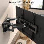 Soporte Tv Led Articulado Doble Brazo 40 A 80 Pulgadas Cp502 - Imagen 4