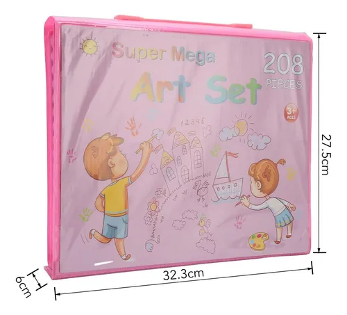 Valija set de arte 208 piezas - Imagen 16