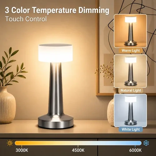 Velador LED táctil minimalista 24069 - Imagen 29