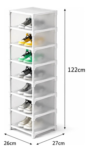 Zapatero Organizador De Zapatillas Calzado 7 Estantes 5824 - Imagen 5