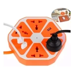 Zapatilla Hexagonal 4 Tomas y 4 USB - Imagen 14