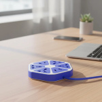 Zapatilla Hexagonal 4 Tomas y 4 USB - Imagen 11