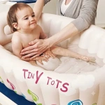 Bañera inflable plegable para bebés – detalle del producto
