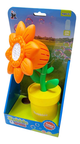 Burbujero automático flor girasol con luces infantil 24086 - Imagen 5