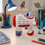 Burbujero astronauta lanza burbujas niños con líquido 21348-b - Imagen 3