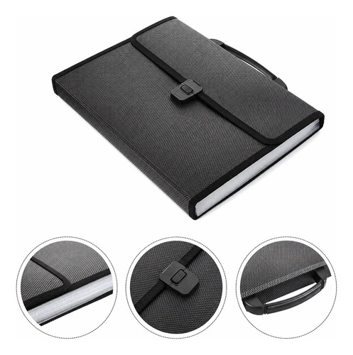 Carpeta portafolio a4 transparente oficina universidad Lib0393 – detalle del producto