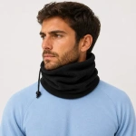 Cuello Polar Invierno Abrigo Frío Termico Con Cordon Ajuste