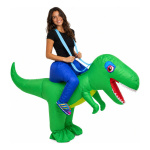 Disfraz dinosaurio inflable para fiesta Halloween Fz1814 - Imagen 9