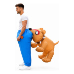Disfraz mordida de perro inflable fiesta Halloween Fz2105