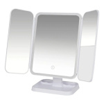 Espejo De Maquillaje Triple Con Luz Led Usb Belleza 241344 – imagen 17