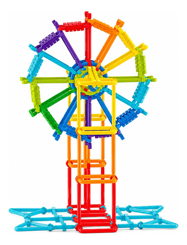 Juego De Bloques Construccion 420 Piezas Juguete 24030-a - Imagen 4