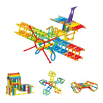 Juego de bloques construcción 420 piezas juguete 24030-a – zoom detalle