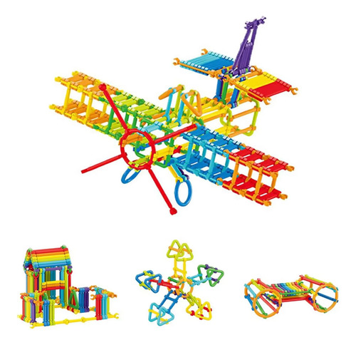 Juego De Bloques Construccion 420 Piezas Juguete 24030-a - Imagen 7