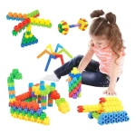 Juego de bloques de construcción juguete con 160 piezas 24021-a - Imagen 12