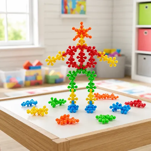 Juego De Bloques Encastre 160 Piezas Juguete De Niños 019-a - Imagen 2