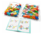 Juego De Bloques Encastre 160 Piezas Juguete De Niños 019-a - Imagen 6