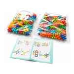 Juego de bloques encastre con 160 piezas juguete de niños 019-a - Imagen 6