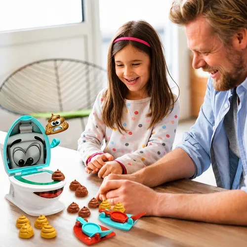 Juego lanza poop divertido familiar infantil para niños 019-g - Imagen 9
