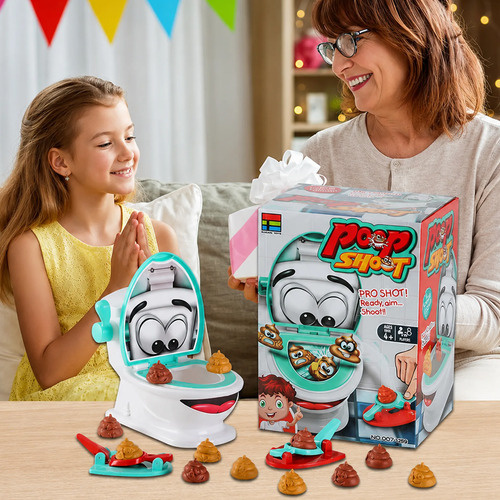 Juego lanza poop divertido familiar infantil para niños 019-g - Imagen 10