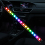 Luz Led Rgb Tunning Para Interior De Auto Con Control – colores disponibles